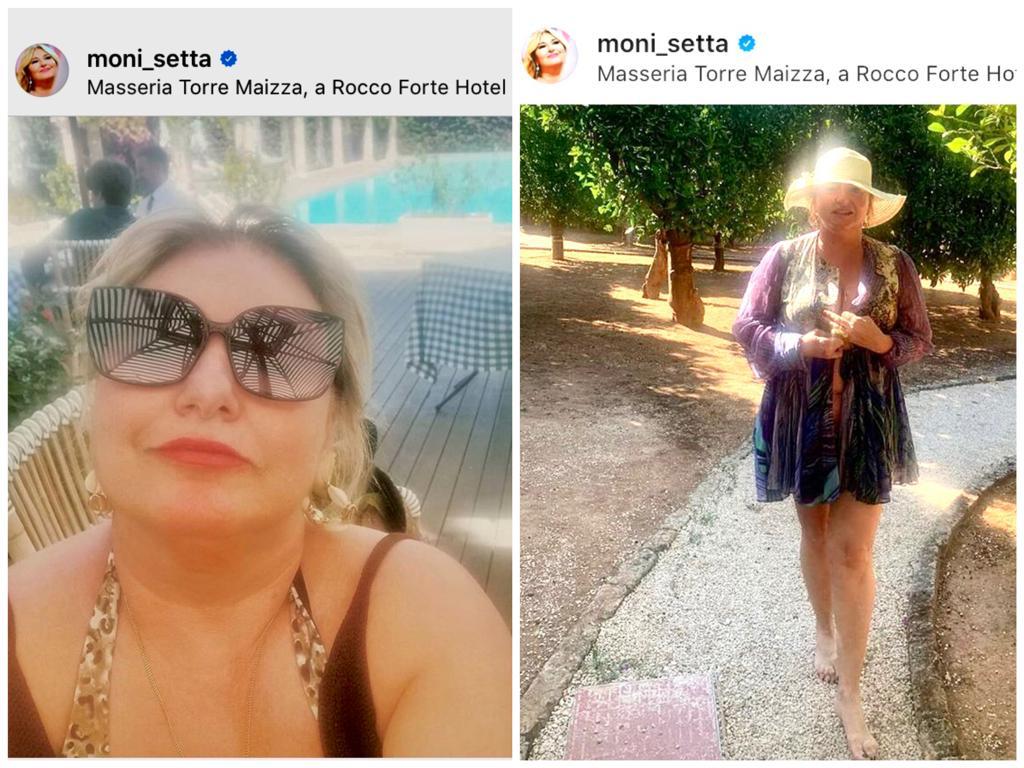 Vacanze al mare e in masseria per Monica Setta, dopo Unomattina il relax è  in Puglia